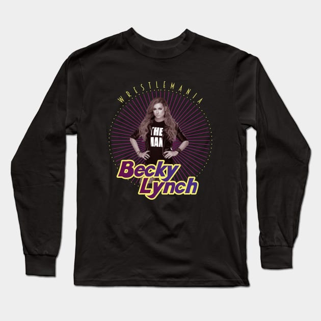 becky lynch Long Sleeve T-Shirt by mapasakehh